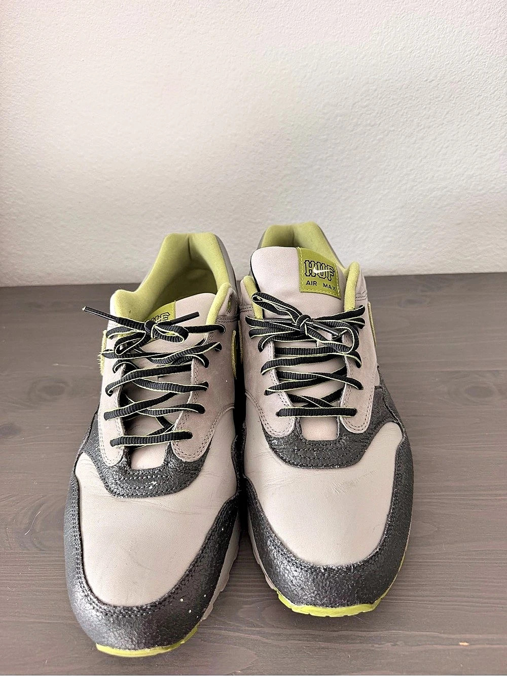 Nike Air Max 1 Sneakers Gray & Green “HUF”
